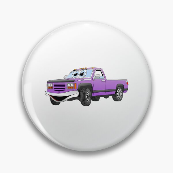 Item preview, Purple Pick Up Truck Cartoon designed and sold by violett-godsey.