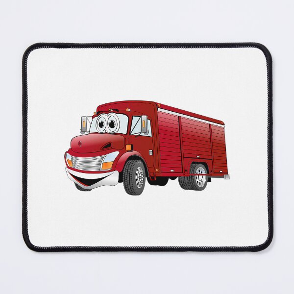 Item preview, Red Beverage Truck Cartoon designed and sold by violett-godsey.