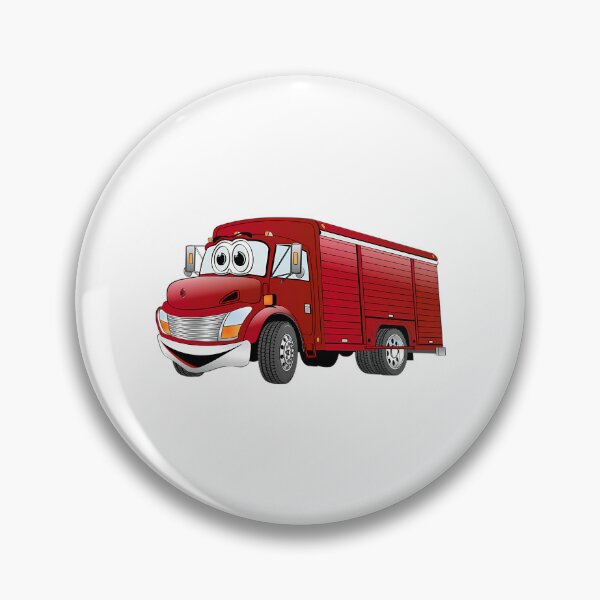 Item preview, Red  Beverage Truck Cartoon designed and sold by violett-godsey.