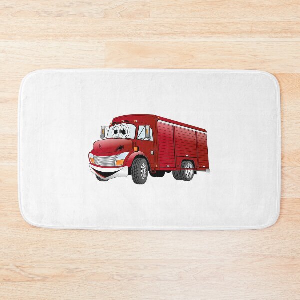 Item preview, Red  Beverage Truck Cartoon designed and sold by violett-godsey.