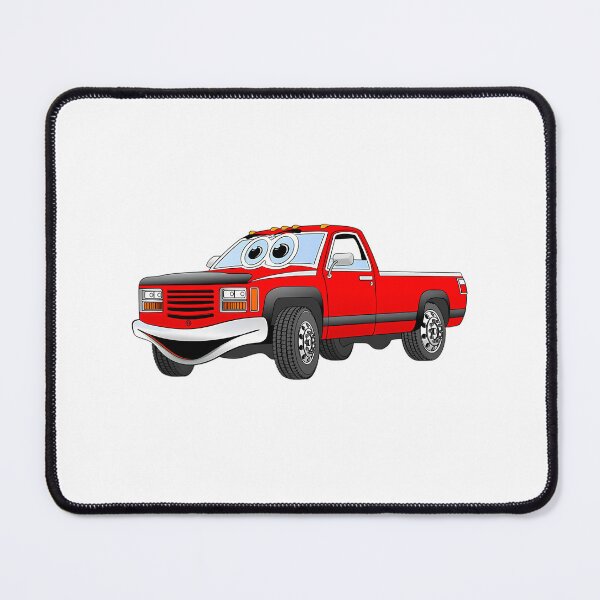 Item preview, Red Pick Up Truck Cartoon designed and sold by violett-godsey.
