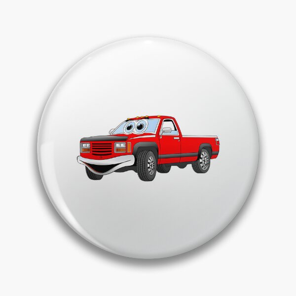 Item preview, Red  Pick Up Truck Cartoon designed and sold by violett-godsey.