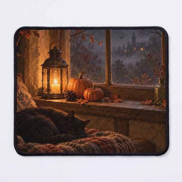 Item preview, Halloween Spooky Cat designed and sold by RobertMartinArt.