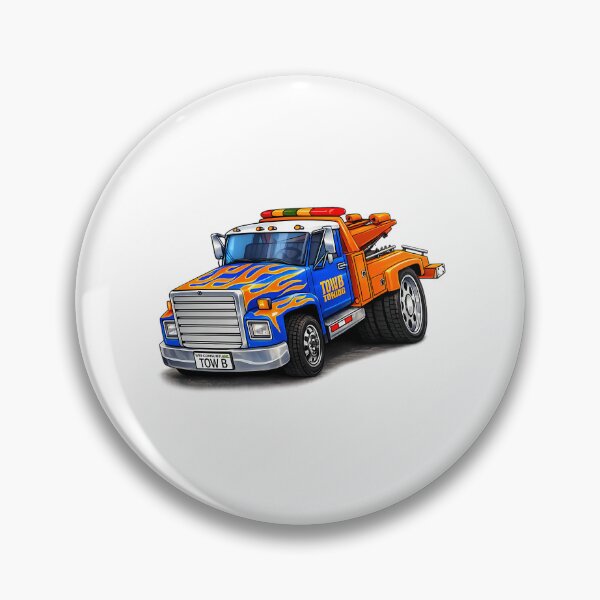 Item preview, Tow B Tow Truck Cartoon designed and sold by violett-godsey.