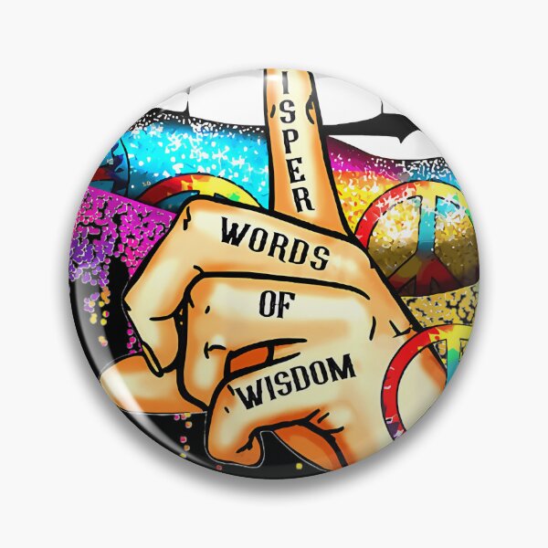 Item preview, Whisper words of wisdom let peace signal let it be designed and sold by CDCVervel.