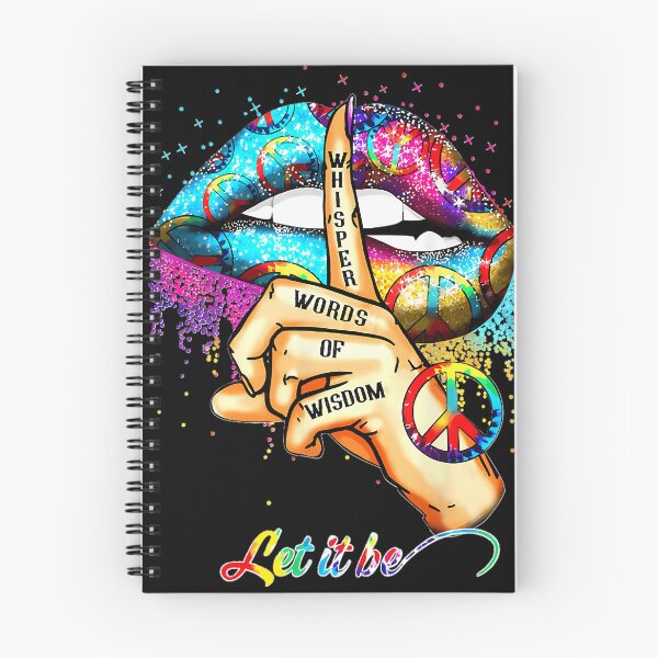 Item preview, Whisper words of wisdom let peace signal let it be designed and sold by CDCVervel.