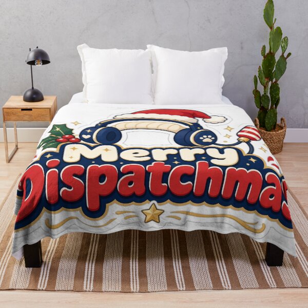 Item preview, 911 Dispatcher Christmas Merry Dispatchmas Gift designed and sold by Soft Merch.