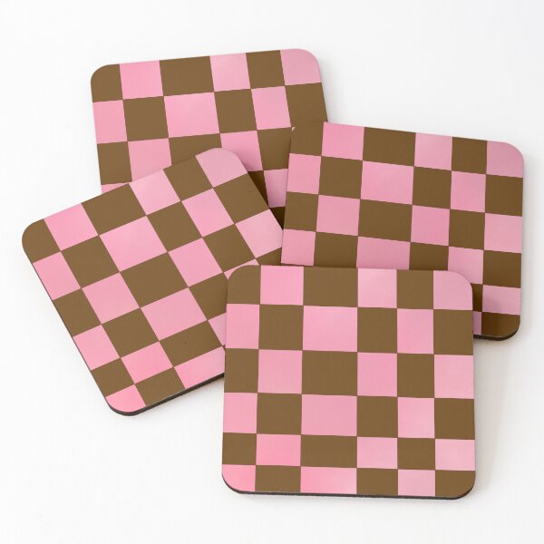 Item preview, Brown and Pink Checkers  designed and sold by JaygiesDesign.