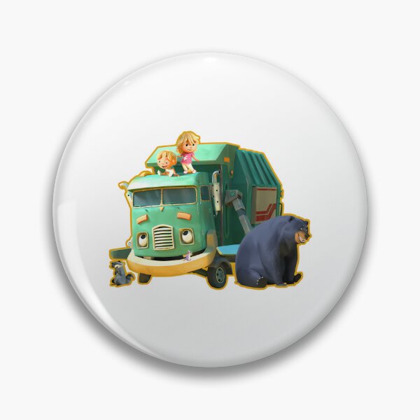 Item preview, Trash Truck Hank Cartoon designed and sold by violett-godsey.
