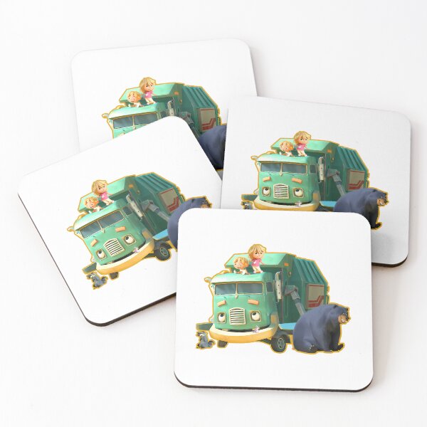 Item preview, Trash Truck Hank Cartoon designed and sold by violett-godsey.