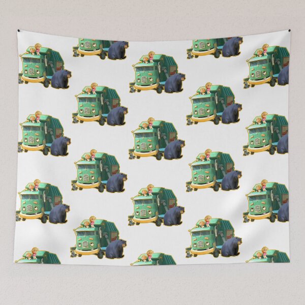 Item preview, Trash Truck Hank Cartoon designed and sold by violett-godsey.