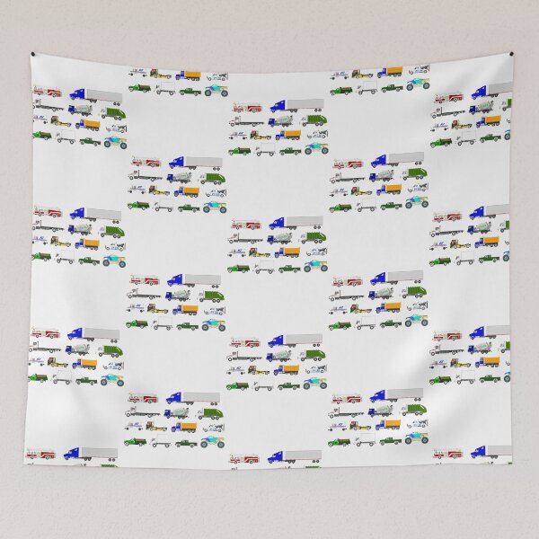 Item preview, Trucks - The Kids' Picture Show designed and sold by violett-godsey.