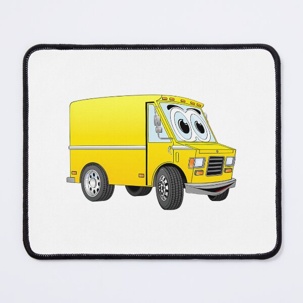 Item preview, Yellow Mini Van Cartoon designed and sold by violett-godsey.