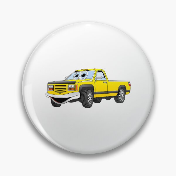 Item preview, Yellow Pick Up Truck Cartoon designed and sold by violett-godsey.
