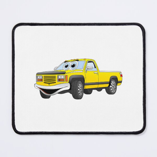 Item preview, Yellow Pick Up Truck Cartoon designed and sold by violett-godsey.