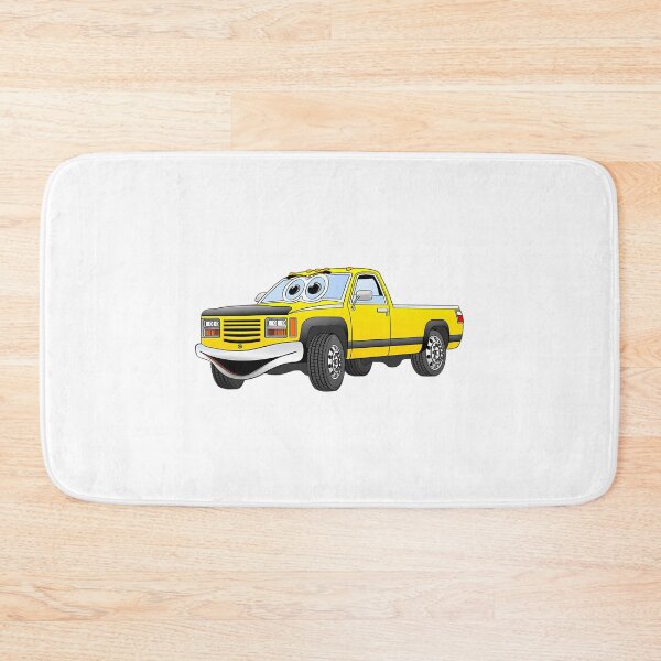 Item preview, Yellow Pick Up Truck Cartoon designed and sold by violett-godsey.