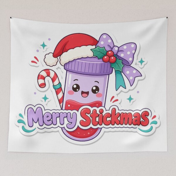 Item preview, Phlebotomist Christmas Merry Stickmas Gift designed and sold by Soft Merch.