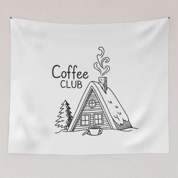 Item preview, Ski Hut Apres Ski Mug Cozy Gift 1 designed and sold by OneLine Studio.