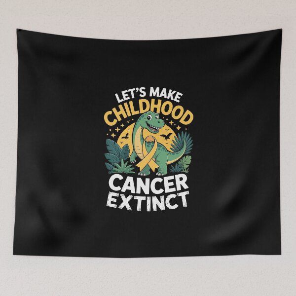 Item preview, LET'S MAKE CHILDHOOD CANCER EXTINCT designed and sold by jkrphoto.