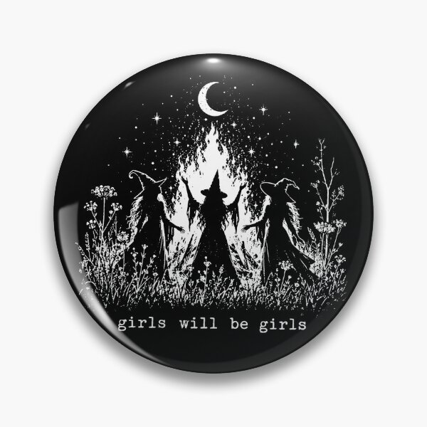 Item preview, Girls Will Be Girls Shirt, Halloween witch designed and sold by art-sit-xky.