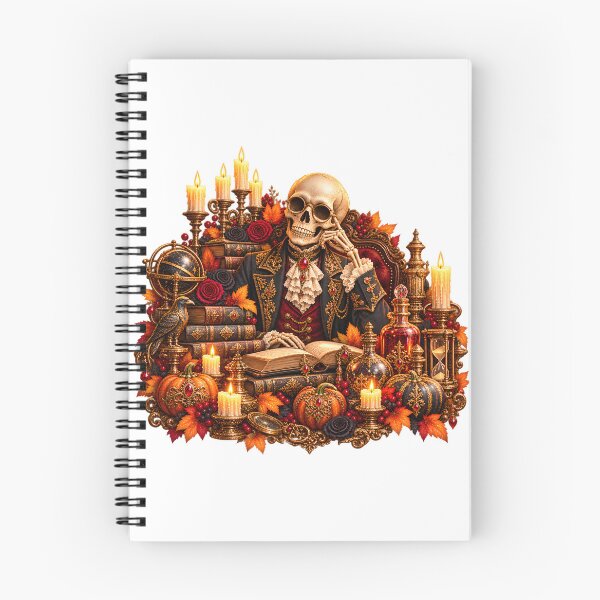 Item preview, Baroque Skeleton Scholar – Victorian Gothic Halloween designed and sold by Clothes With Smiling Animals Walt Gral.