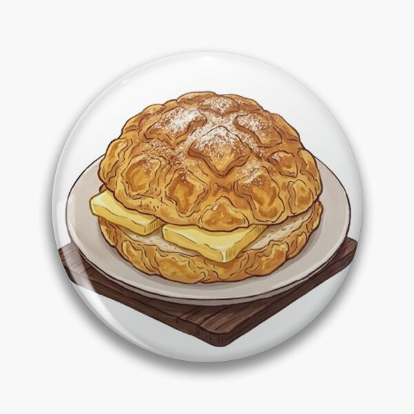 Item preview, Hong Kong Pineapple Bun with Butter designed and sold by PetalsPaws.
