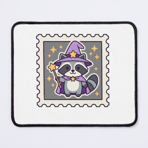 Item preview, Raccoon Wizard Magic Fantasy Cute Animal Lover designed and sold by ZAbiriarto.