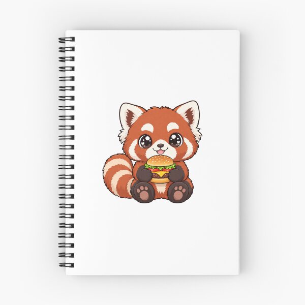 Item preview, Cute Kawaii Panda With Burger designed and sold by Eternalski.