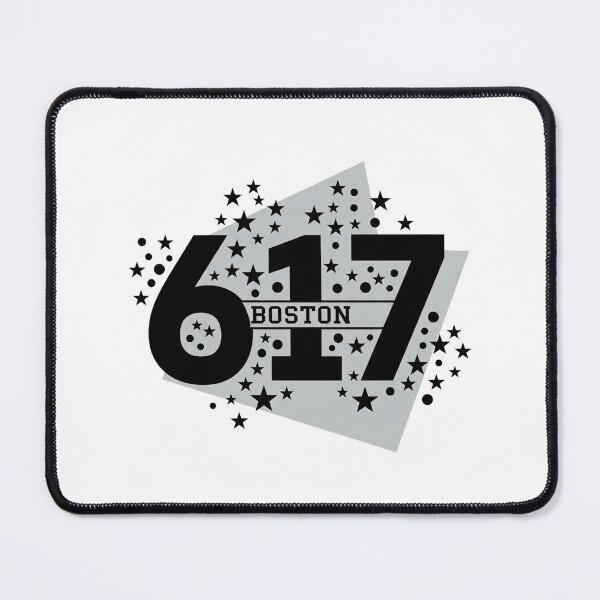 Item preview, 617 Boston Area Code – Retro Star Typography Design designed and sold by Apex Designs.