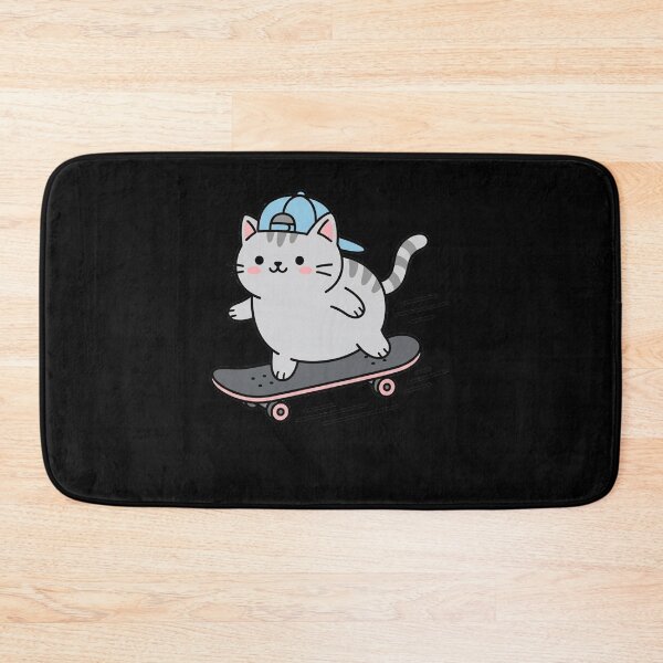 Item preview, Cat Skateboard Skater Feline Lover designed and sold by ZAbiriarto.