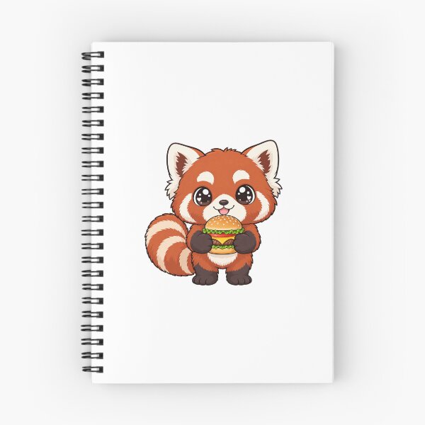 Item preview, Cute Kawaii Panda With Burger designed and sold by Eternalski.