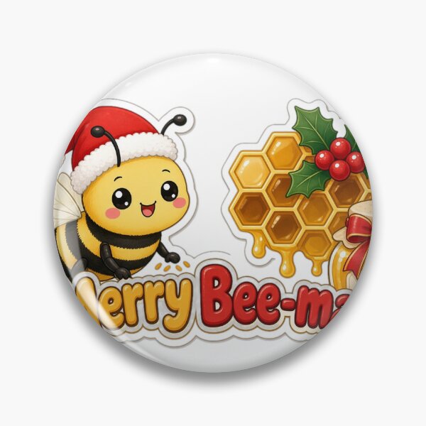 Item preview, Beekeeper Christmas Merry Bee-mas Gift designed and sold by Soft Merch.