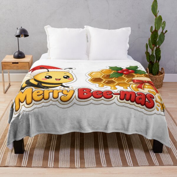 Item preview, Beekeeper Christmas Merry Bee-mas Gift designed and sold by Soft Merch.