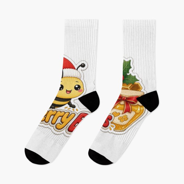 Item preview, Beekeeper Christmas Merry Bee-mas Gift designed and sold by Soft Merch.