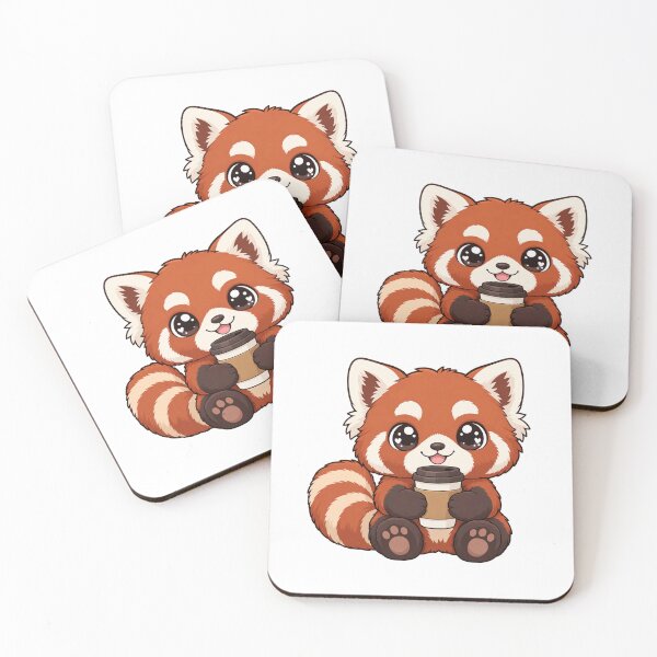Item preview, Cute Kawaii Panda With Coffee designed and sold by Eternalski.