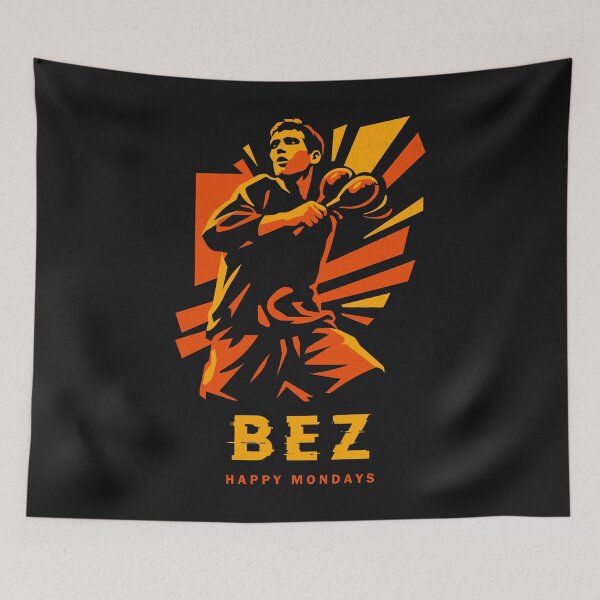 Item preview, Bez Happy Mondays Madchester Maracas Graphic designed and sold by FULLER FACTORY.