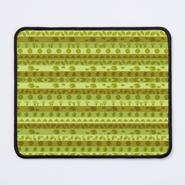 Item preview, Green Forest Fair Isle Acorn Mushroom Leaf Stripe designed and sold by FestivityFinds.