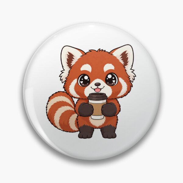 Item preview, Cute Kawaii Panda With Coffee designed and sold by Eternalski.