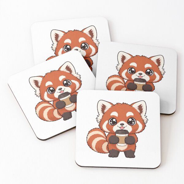 Item preview, Cute Kawaii Panda With Coffee designed and sold by Eternalski.
