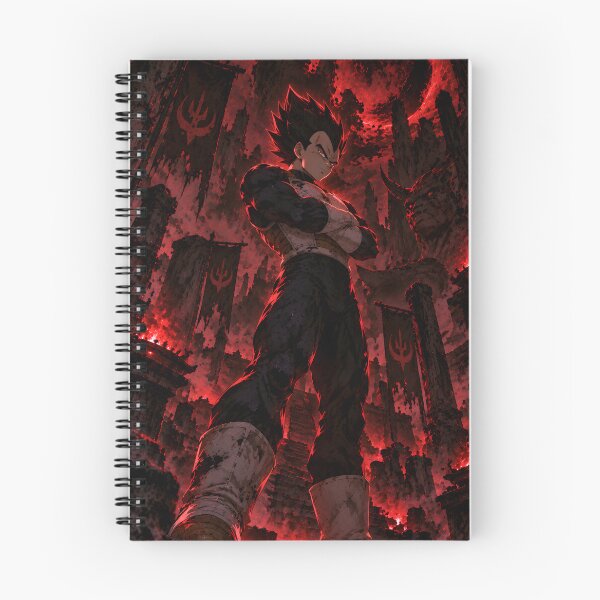 Item preview,  Vegeta Dark Red Apocalypse Poster designed and sold by OrionInkVault.