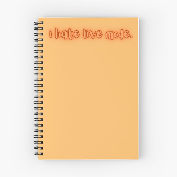 Item preview, "i hate live mode." [Orange] designed and sold by JAVbyBR.