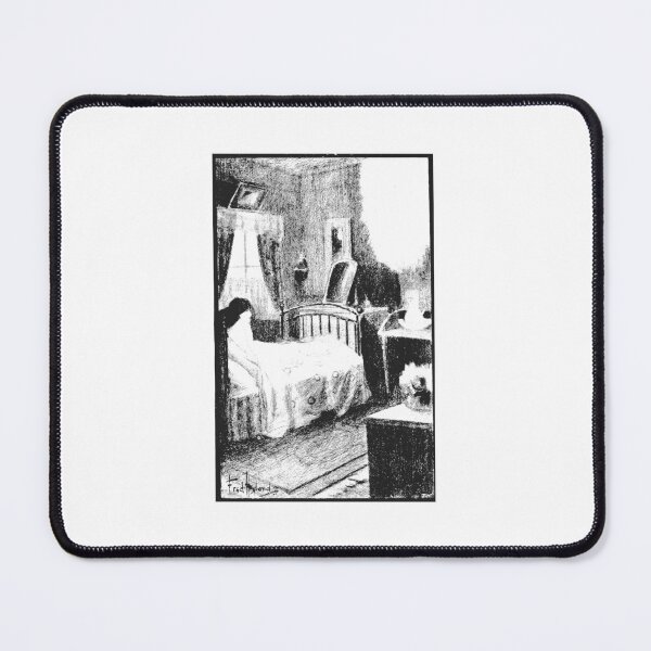 Item preview, Vintage Ghostly Tales Haunted Gothic Woodcut Plate 9 designed and sold by Antique Science Press.