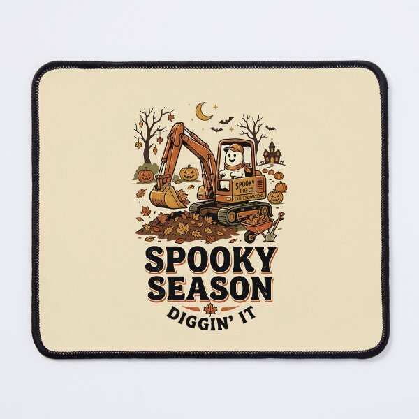 Item preview, Diggin' it - Spooky season for excavator operators designed and sold by ParadoxParadox.
