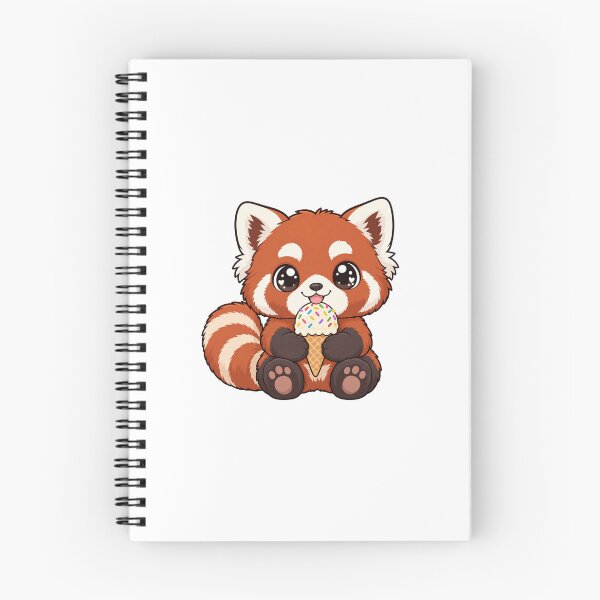 Item preview, Cute Kawaii Panda With Ice Cream designed and sold by Eternalski.