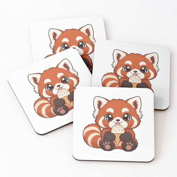 Item preview, Cute Kawaii Panda With Ice Cream designed and sold by Eternalski.