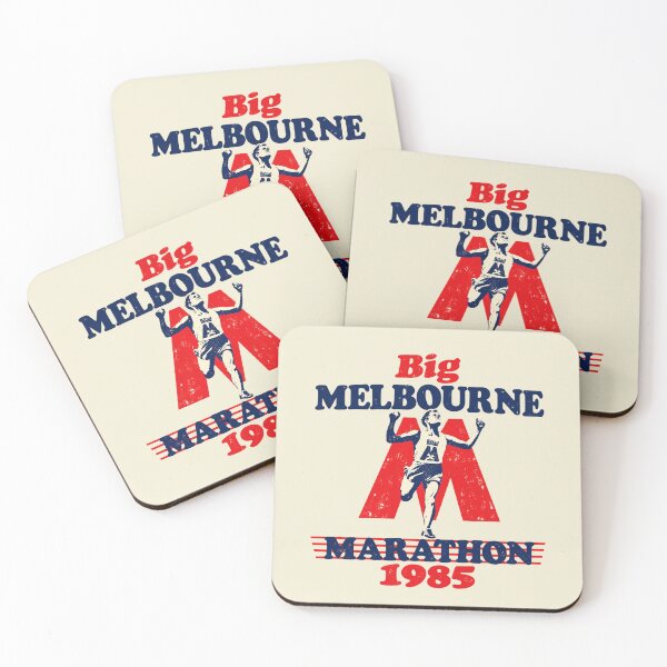 Item preview, Big Melbourne Marathon 1985 – Retro Running Spirit designed and sold by bisha.