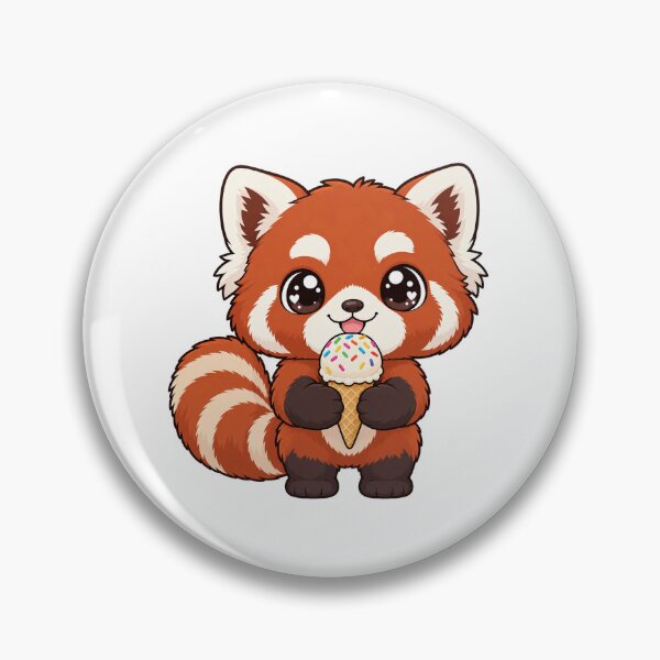Item preview, Cute Kawaii Panda With Ice Cream designed and sold by Eternalski.