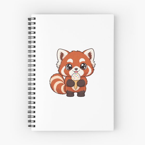 Item preview, Cute Kawaii Panda With Ice Cream designed and sold by Eternalski.