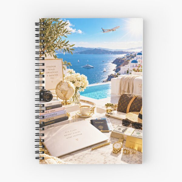 Item preview, Law Of Attraction Travel Manifestation Vision Board Poster  designed and sold by VenusArt7.