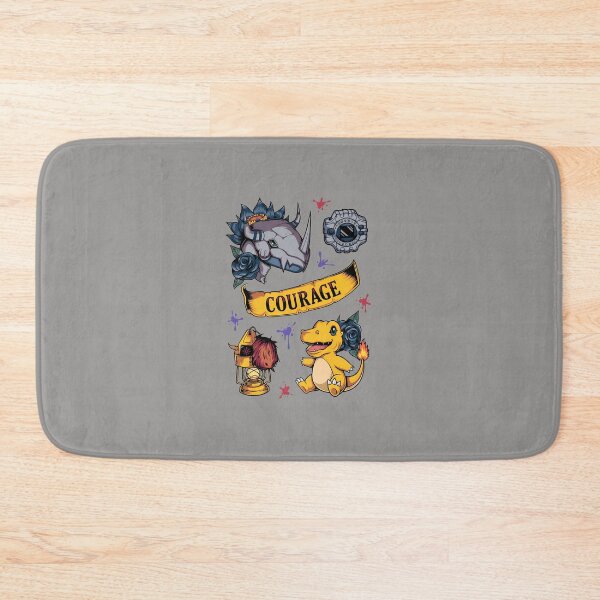 Item preview, Courage Tattoo Crest Digimon Style Art-70 designed and sold by TadijBabic.